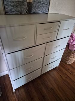 10 fabric dresser