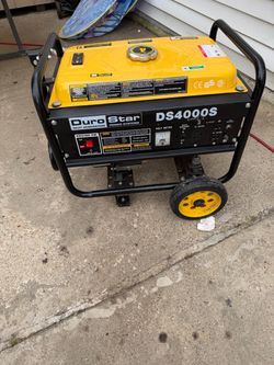 DuroStar DS4000S Portable Gas Generator