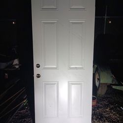   2 House Doors 80 Bucks Each.  Size 31 And A Half By 79 In