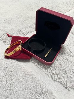 Love Bracelet Gold with Box