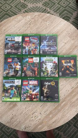 Xbox one games lot of (10)