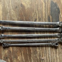 Mountain Ratcheting wrenches set