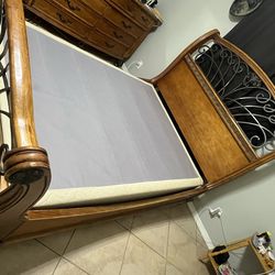 Queen size bed frame