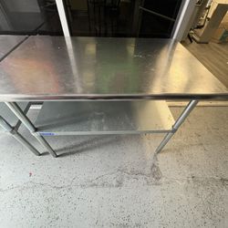 Industrial Stainless Table 