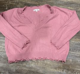 Pink Sweater