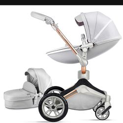 LOW PRICE MOVING- $600 RETAIL HOT MOM STROLLER SYSTEM