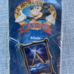 Disney’s 12 Months Of Magic Atlantis Lapel Pin