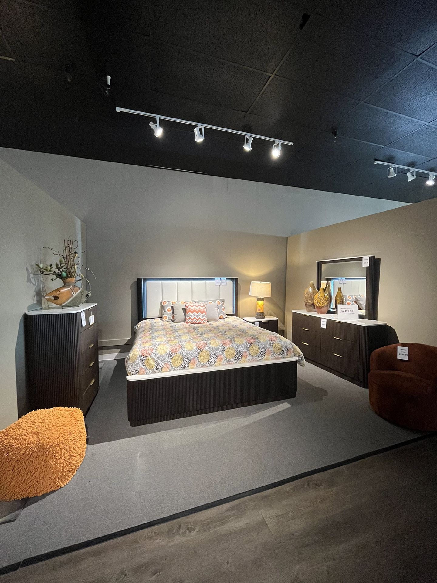 Expresso 4PC King Bed Room Set