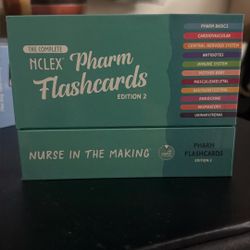 NCLEX pharm Flashcards Edition 2 (Nurse In The making) 