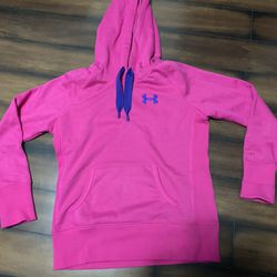 UA Pink Hoodie  - Womens Size X-Small 