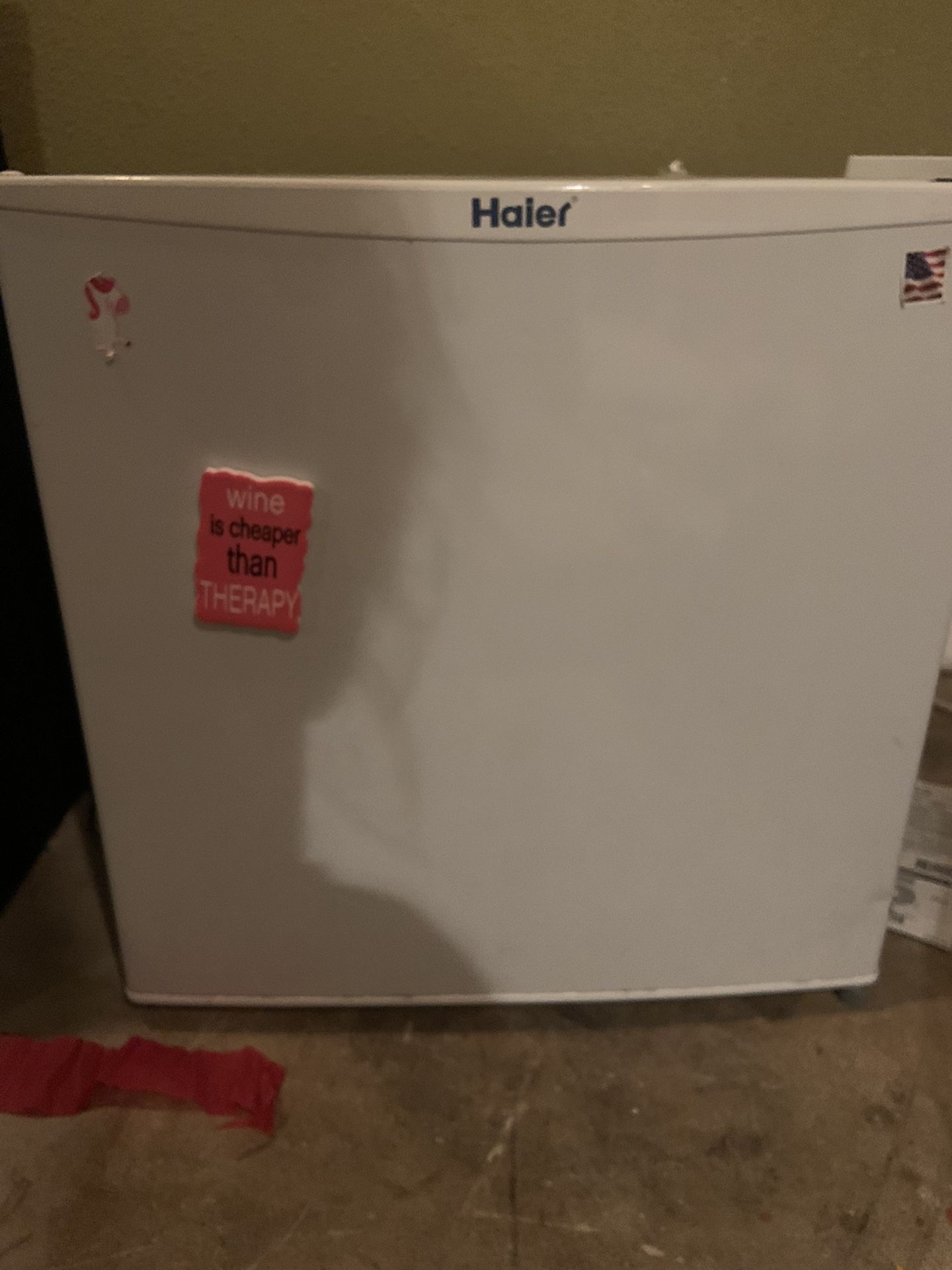 Haier mini fridge. Doesn’t work minor fix.