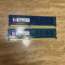 (2) 2gb Ddr3 Ram Desktop 