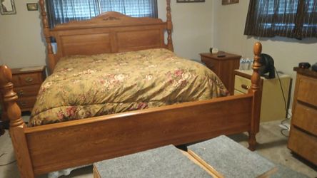 King size bed frame