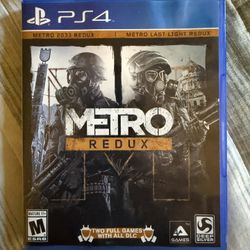 Metro Redux PS4 