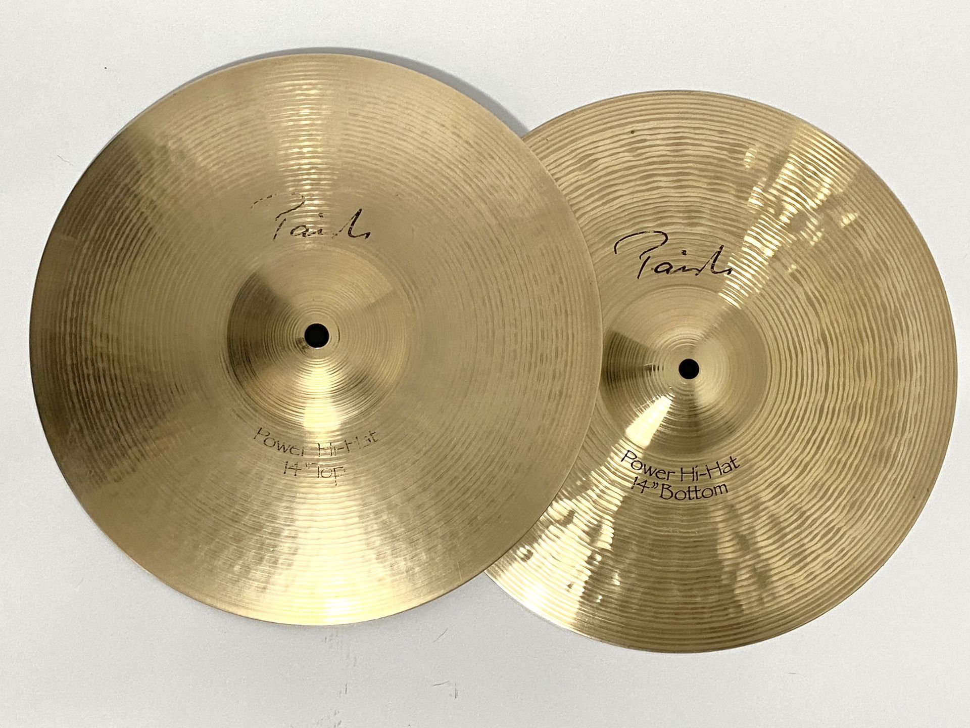 Paiste 14” Signature Power Hi Hat Cymbals