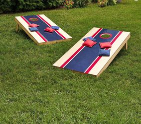 Brand New Sealed In Box 2’x4’ Cornhole Set Corn Hole Bean Bag Toss With LED Lights