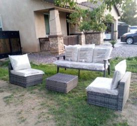Display model patio sofa set used as a display 🆕☑️✅