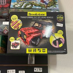 Brookstone Transforming R/C Off Road Vehicle