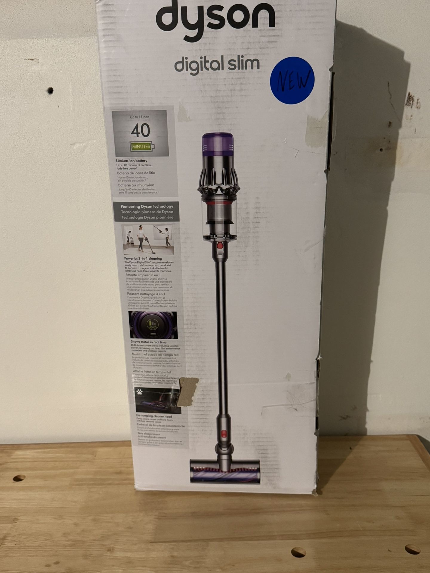 Dyson Digital Slim Cordless Vacuum - Iron/Nickel