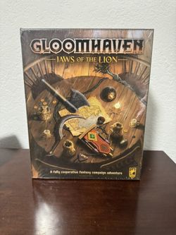 Gloomhaven Jaws Of The Lion Board Game. 