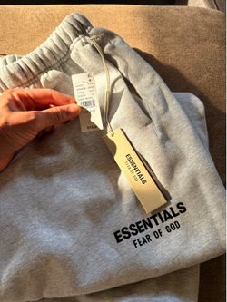 large essentials light heath sweatpants