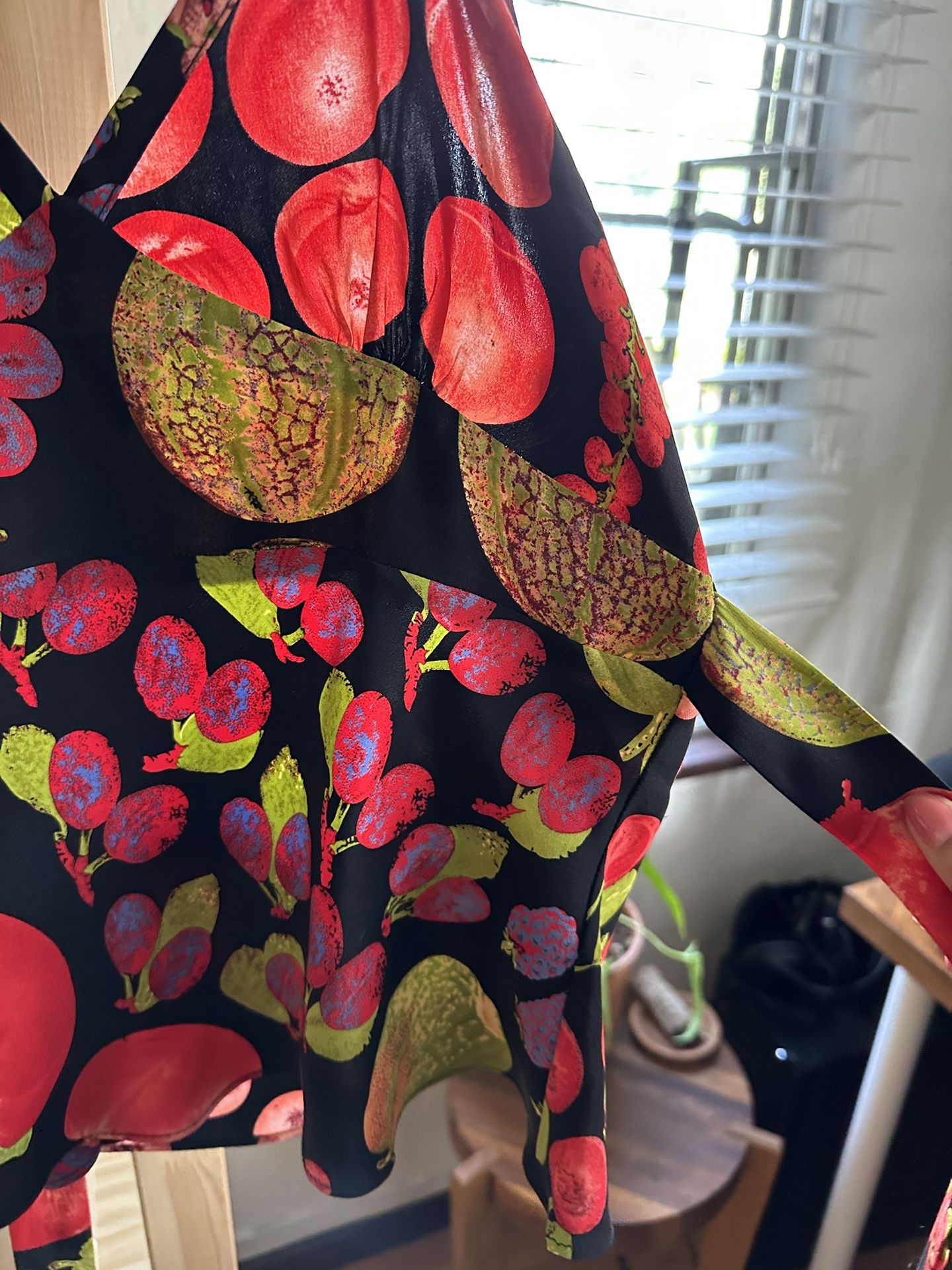 Betsey Johnson Rare Fruit Halter Top Size 6 for Sale in Fullerton