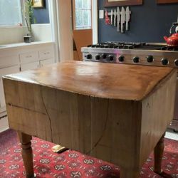 Vintage End-Grain Butcher Block
