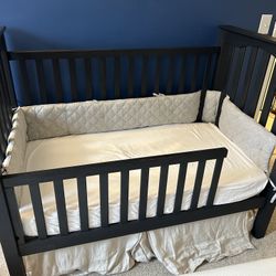 Pottery Barn Crib With Toddler Rail Conversion
