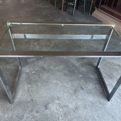 Glass Top Desk