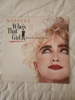 Who's That Girl Soundtrack Vintage Vinyl DJ COPY NM