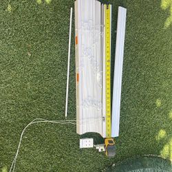 28 5/8 2” Wood Mini Blind Precut To Size 