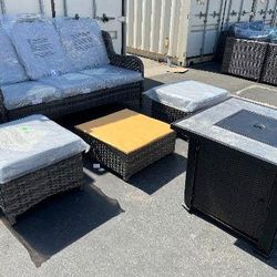 Patio Sofa Set With Ottomans Brand New Outdoor Patio Furniture Brand New Patio Set New 