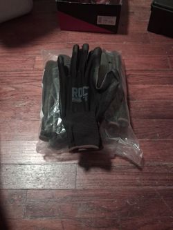8 Pack of SZ 9 (Large) Multiuse Work Gloves