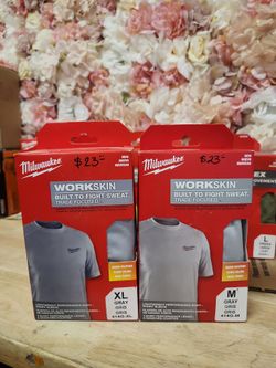 Milwaukee Grey short sleeve shirt