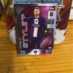 Neymar Jr Paris Saint-Germain Finisher Limited Edition 2022/23 Soccer Card  for Sale in Spring Valley, CA - OfferUp