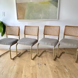 4 Vintage Cesca Style Chairs 