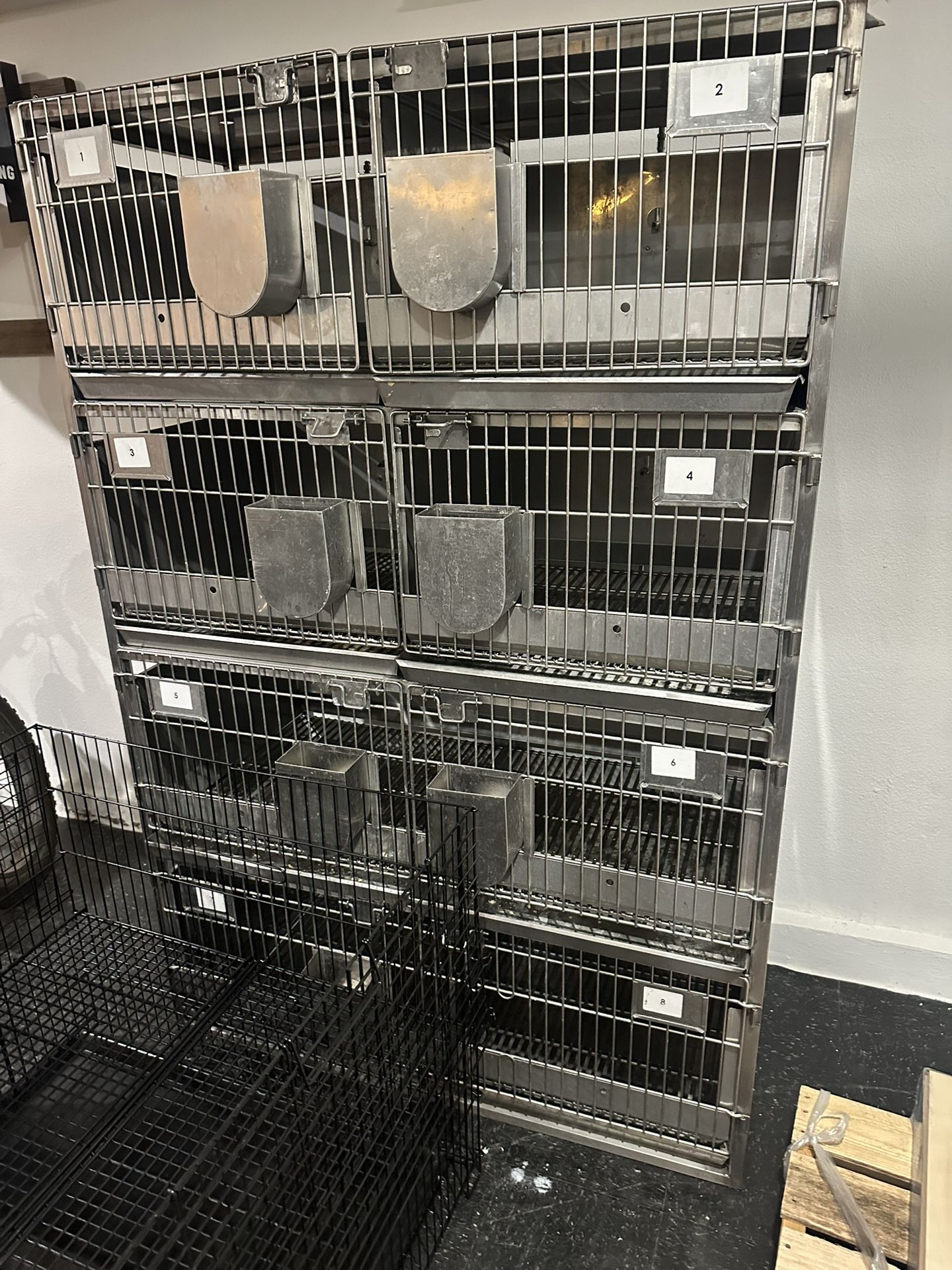 Heavy Duty Stainless Steel kennels