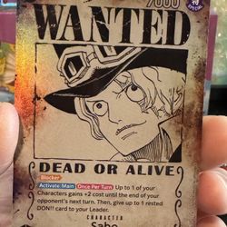 One Piece Sabo Wanted Poster SEC