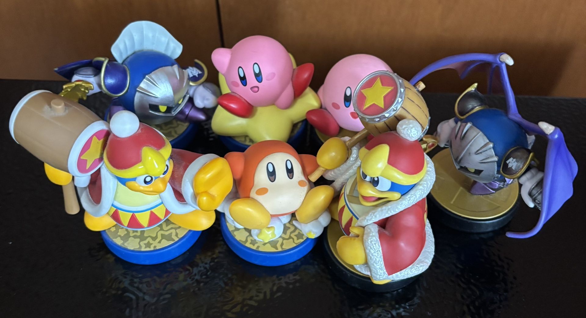 Seven Kirby Amiibo'S For Nintendo