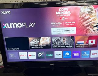 RCA 37” TV with Xumo Play device