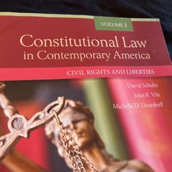 Constitutional Law In Contemporary America 