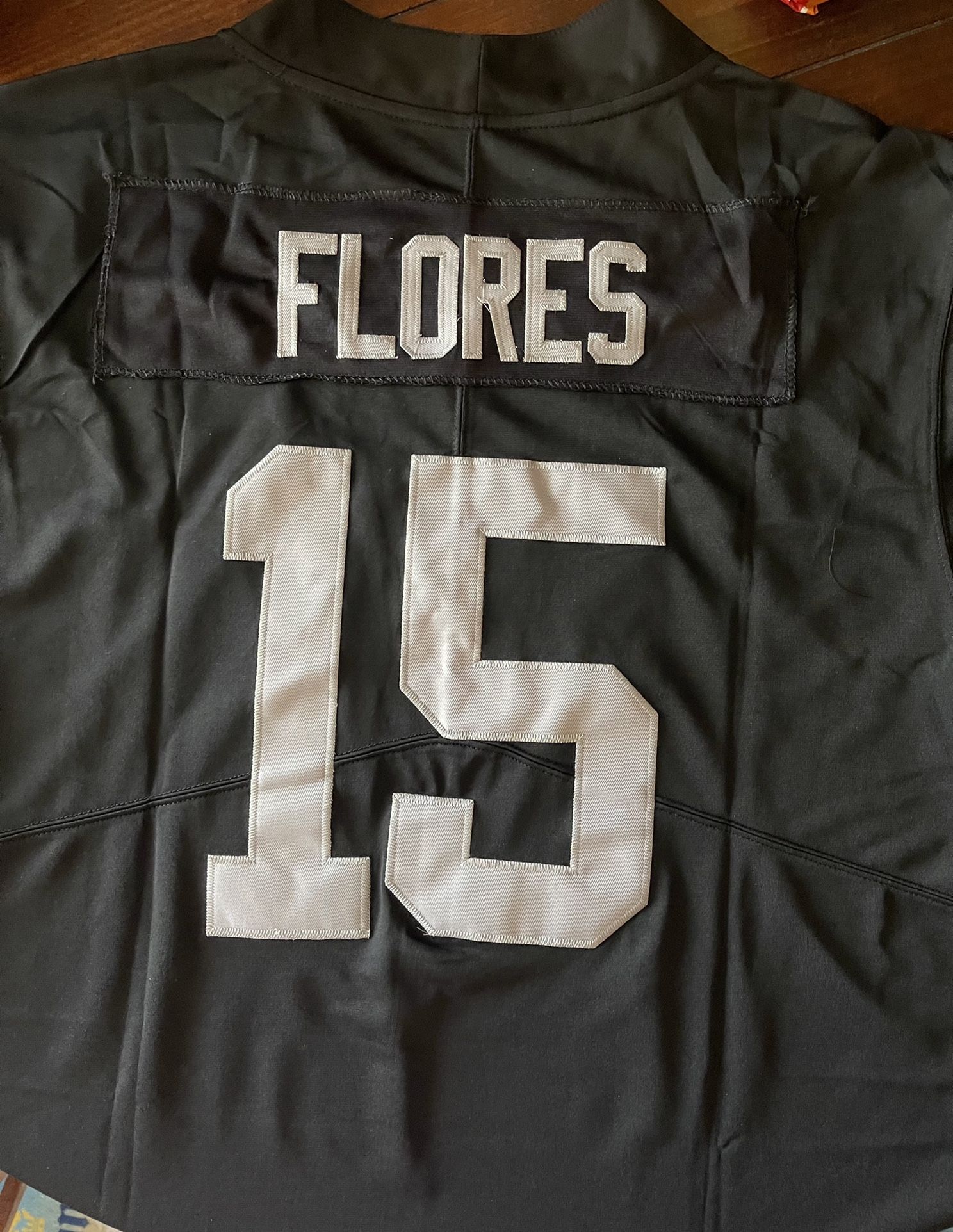 Raiders Tom Flores Adult 3XL Jersey. Price Is Not Negotiable Please.