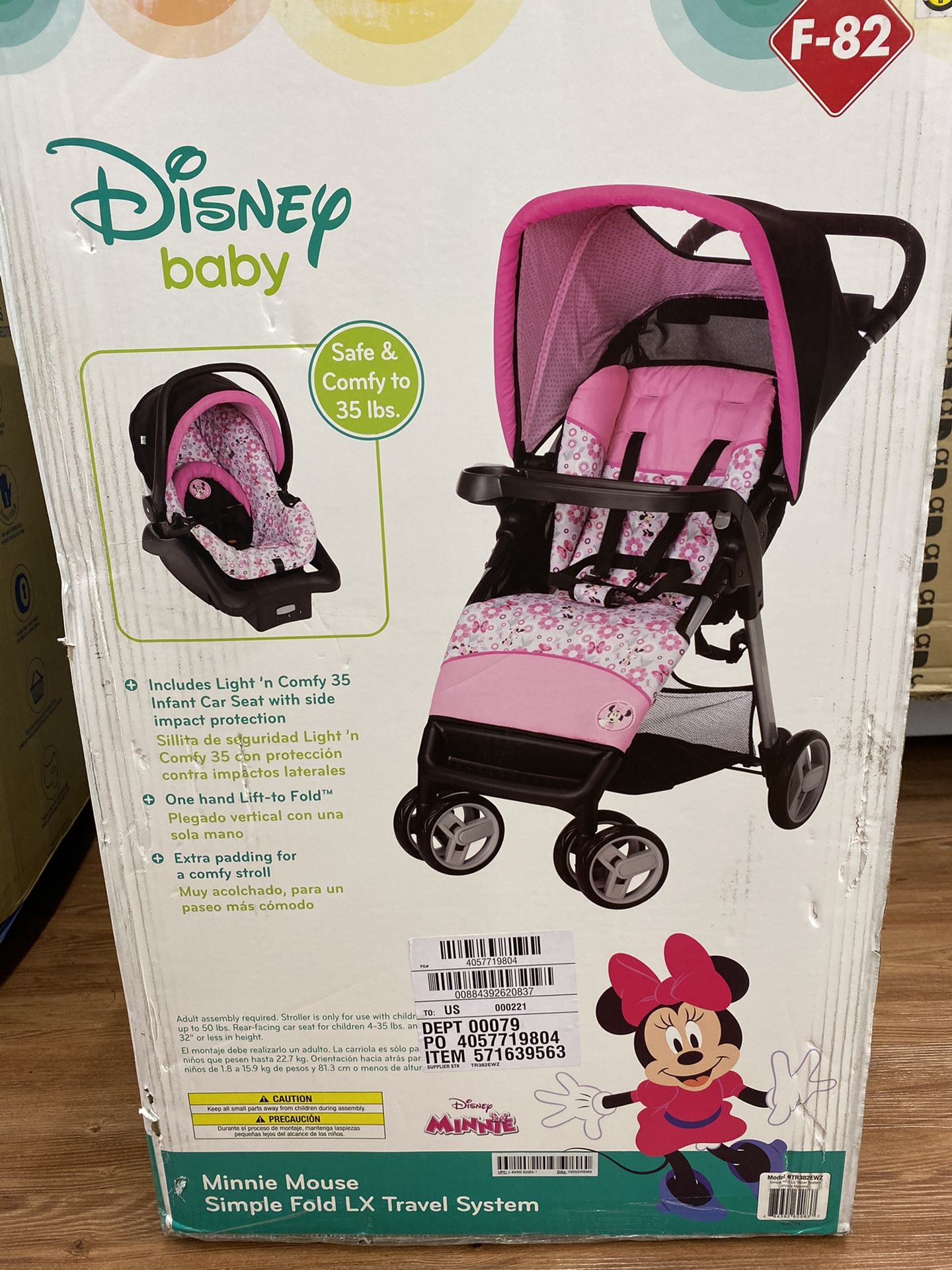Disney Stroller Car Seat Combo