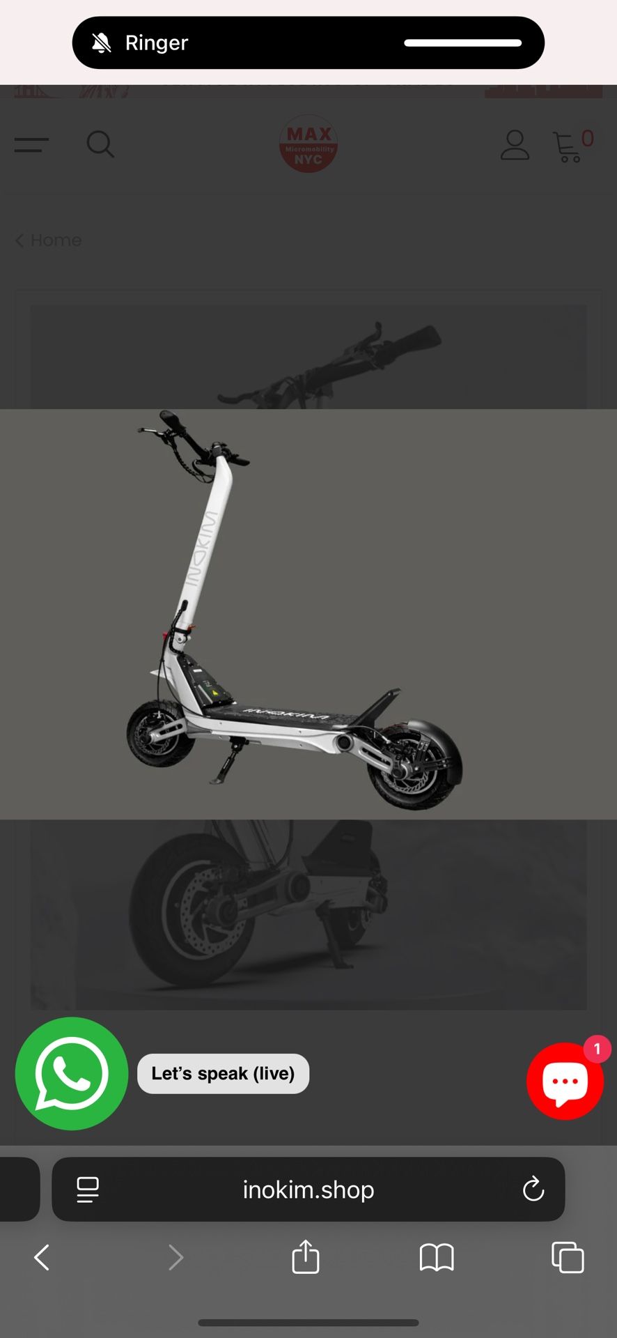 Inokim Oxo Upgraded Edition