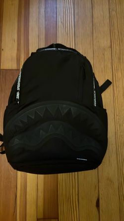 Sprayground The Hero White Tape DLXR Backpack