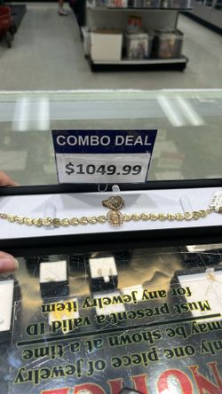 Bracelet w ring combo