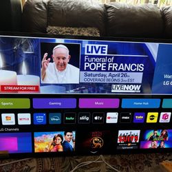 65” LG OLED Tv 4K AI Brand New 2025
