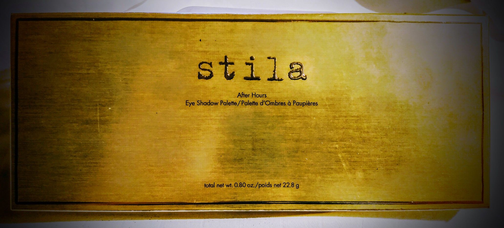 Stila AFTER HOURS eye shadow palette total net wt.-0.80 oz