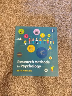 Research Methods in Psychology 4th Edition LIKE NEW