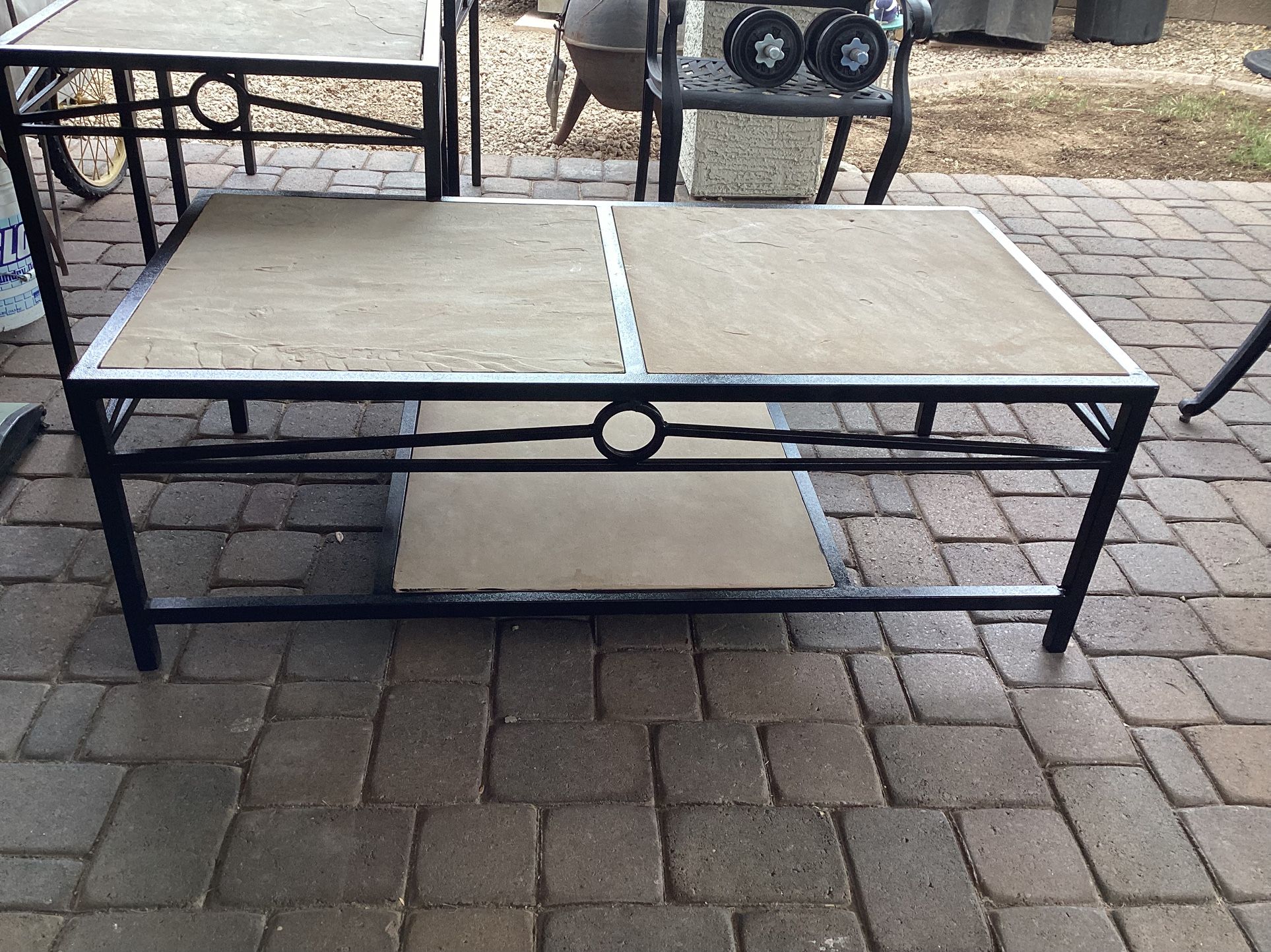 Coffee Table And End Tables